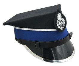 ZESTAW: Czapka rogatywka OSP z galonem -  Zarząd