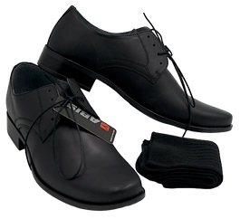 ZESTAW: półbuty służbowe wzór 083 ze skarpetami