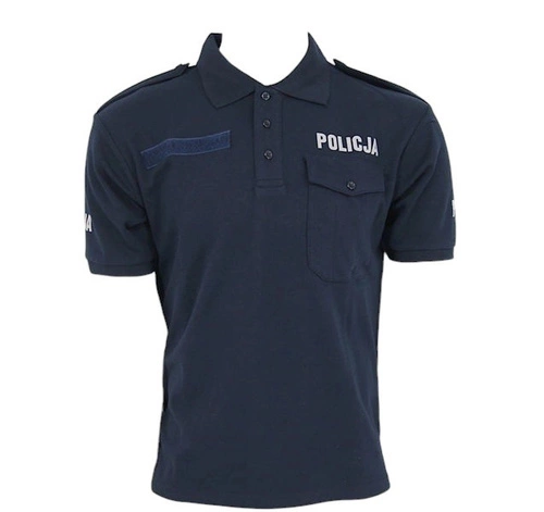 Koszulka polo granatowa Policji  - WYPRZEDAŻ