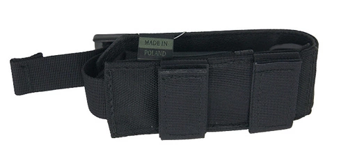 Ładownica na gaz klapa-klamra , czarna