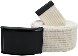 Pasek bawełniany - biały