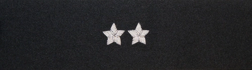 Otok czarny do rogatywki Wojska Polskiego - starszy chorąży, podporucznik, podpułkownik