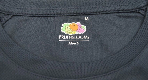 T-shirt poliestrowy, granatowy Policji - męski