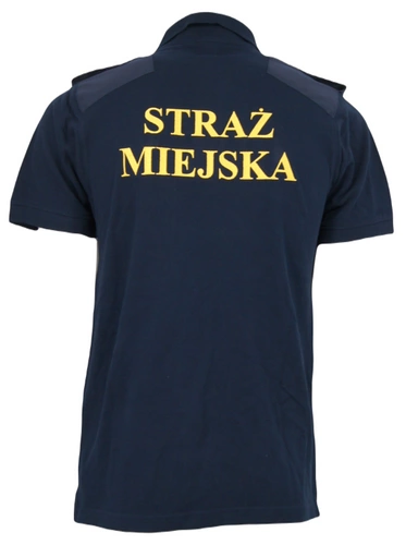 Koszulka polo Straż Miejska - granatowa (haft)
