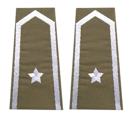 Pagony (pochewki) wyjściowe Wojsk Lądowych - chorąży