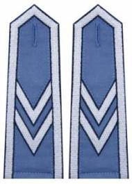 Pagony niebieskie do koszuli Służby Więziennej - starszy sierżant