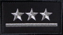 Dystynkcja na kombinezon pilota - porucznik