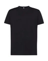 T-shirt w kolorze jednolitym - black