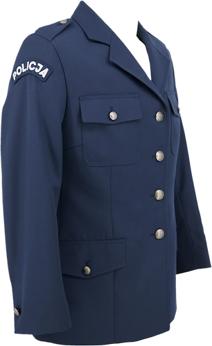 Kurtka gabardynowa wyjściowa Policji - damska