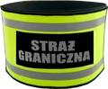 Opaska naramienna odblaskowa STRAŻ GRANICZNA - z gumą
