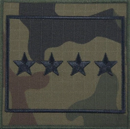 Dystynkcja wojskowa na ramię - starszy chorąży sztabowy