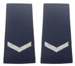 Pagony (pochewki) granatowe Policji - sierżant