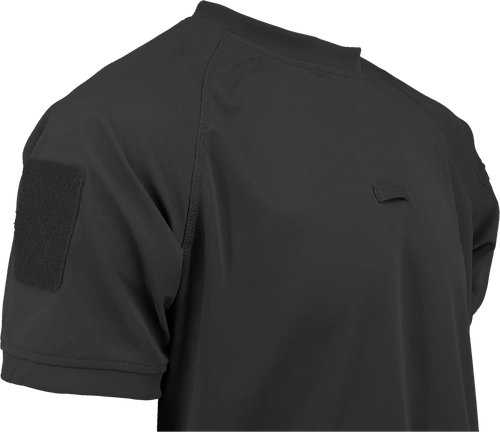 T-shirt poliestrowy - czarny