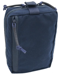 Panel administracyjny pionowy, molle - granatowy