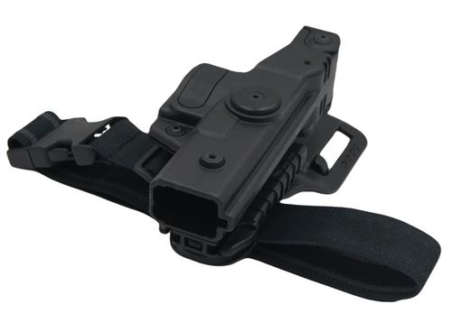 Kabura DesignTech V3 FA - do pistoletu Glock 17/19, obniżana z paskiem