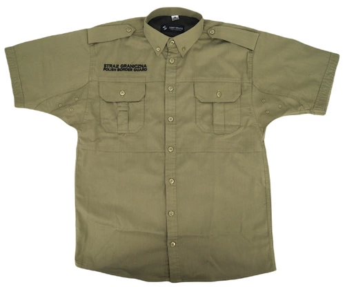 Koszula służbowa Straży Granicznej POLISH BORDER GUARD - krótki rękaw