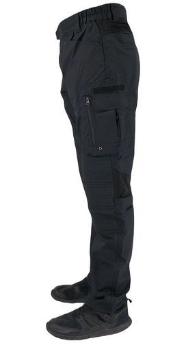 Wodoodporne spodnie taktyczne Defender rip-stop - czarne