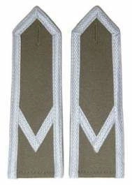 Pagony khaki do koszulo-bluzy Wojska Polskiego - sierżant