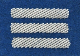 Stopień Wojska Polskiego haftowany bajorkiem do beretu niebieskiego - starszy kapral