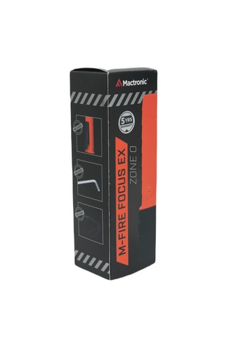 Latarka ręczna, Mactronic M-FIRE FOCUS Ex Atex, 235lm, bateryjna (4 x AA), zestaw (baterie, klips), kolor pomarańczowy, pudełko