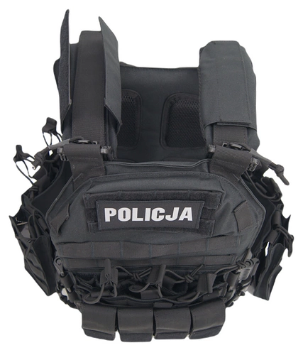 Kamizelka taktyczna PLATE CARRIER - 8944-1, czarna