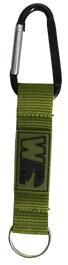 Krótka smycz do kluczy z karabinkiem - Wojsko Polskie