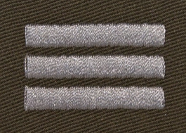 Stopień do furażerki galowej Wojsk Lądowych - starszy kapral