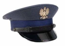 Czapka garnizonowa Służby Więziennej, służbowa  - podoficer