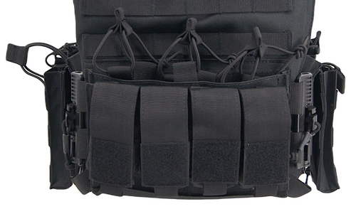 Kamizelka taktyczna PLATE CARRIER - 8944-1, czarna