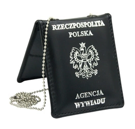 Etui na legitymację Agencji Wywiadu