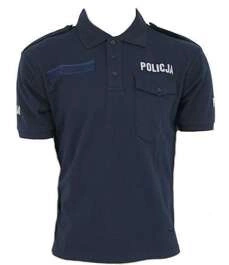 Koszulka polo granatowa Policji