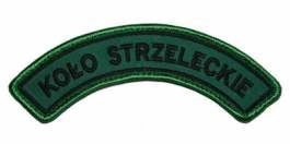 Emblemat szkolny "KOŁO STRZELECKIE"