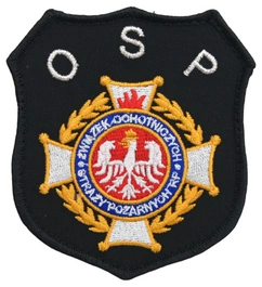 Emblemat naramienny - Ochotnicza Straż Pożarna - wzór I