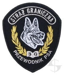 Emblemat Straży Granicznej - Przewodnik Psa