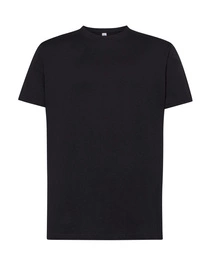 T-shirt w kolorze jednolitym - black