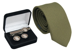 ZESTAW: krawat i komplet spinek WL