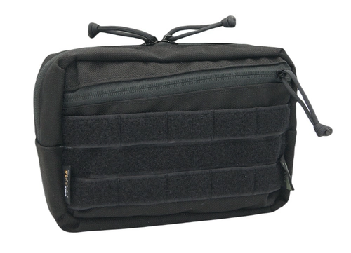 Organizer, panel administracyjny poziomy czarny - Baribal