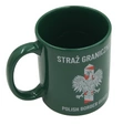 Kubek ciemnozielony - Straż Graniczna