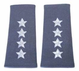 Pagony (pochewki) wyjściowe Sił Powietrznych - kapitan