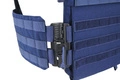 Kamizelka Plate Carrier, Warmen - granatowa - z klamrami ROC