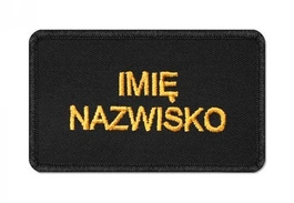 Identyfikator imienny do umundurowania koszarowego - PSP