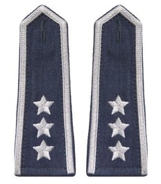 Pagony do wiatrówki letniej (olimpijki) Służby Więziennej - chorąży sztabowy