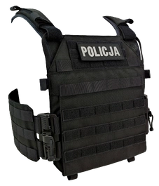 Kamizelka Plate Carrier, Warmen - czarna - rozmiar płyt L, XL
