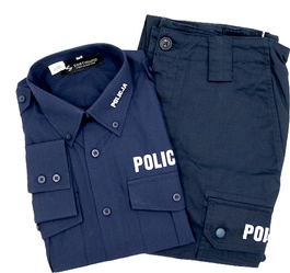 ZESTAW: Koszula damska z długim rękawem i spodnie przejściowe ripstop Policji