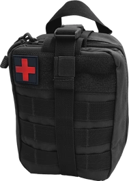 Apteczka taktyczna bez wyposażenia - czarna