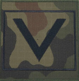 Dystynkcja wojskowa na ramię - sierżant