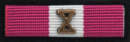 Baretka - Brązowy Medal za Długoletnią Służbę