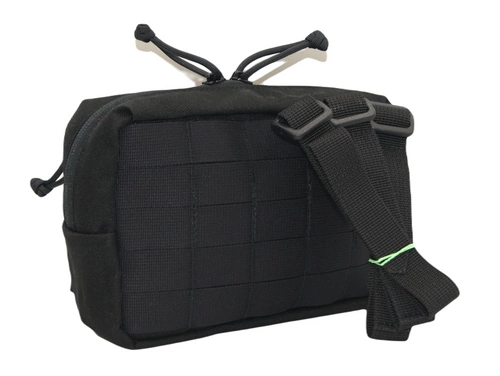 Organizer, panel administracyjny poziomy czarny - Baribal