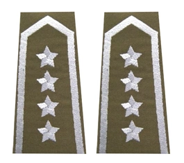Pagony (pochewki) wyjściowe Wojsk Lądowych - starszy chorąży sztabowy