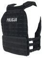Kamizelka taktyczna GFC tactical typu plate carrier molle/laser-cut - czarny